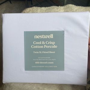 Nestwell twin XL fitted sheets
